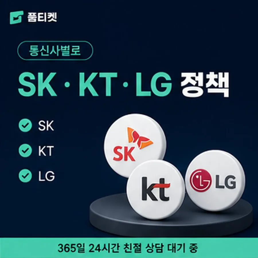품티켓 유플러스 회선의 소액결제한도현금화 한 건 승인 상한 안내 이미지